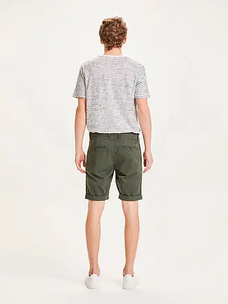 KNOWLEDGE COTTON APPAREL | Short CHUCK | olive